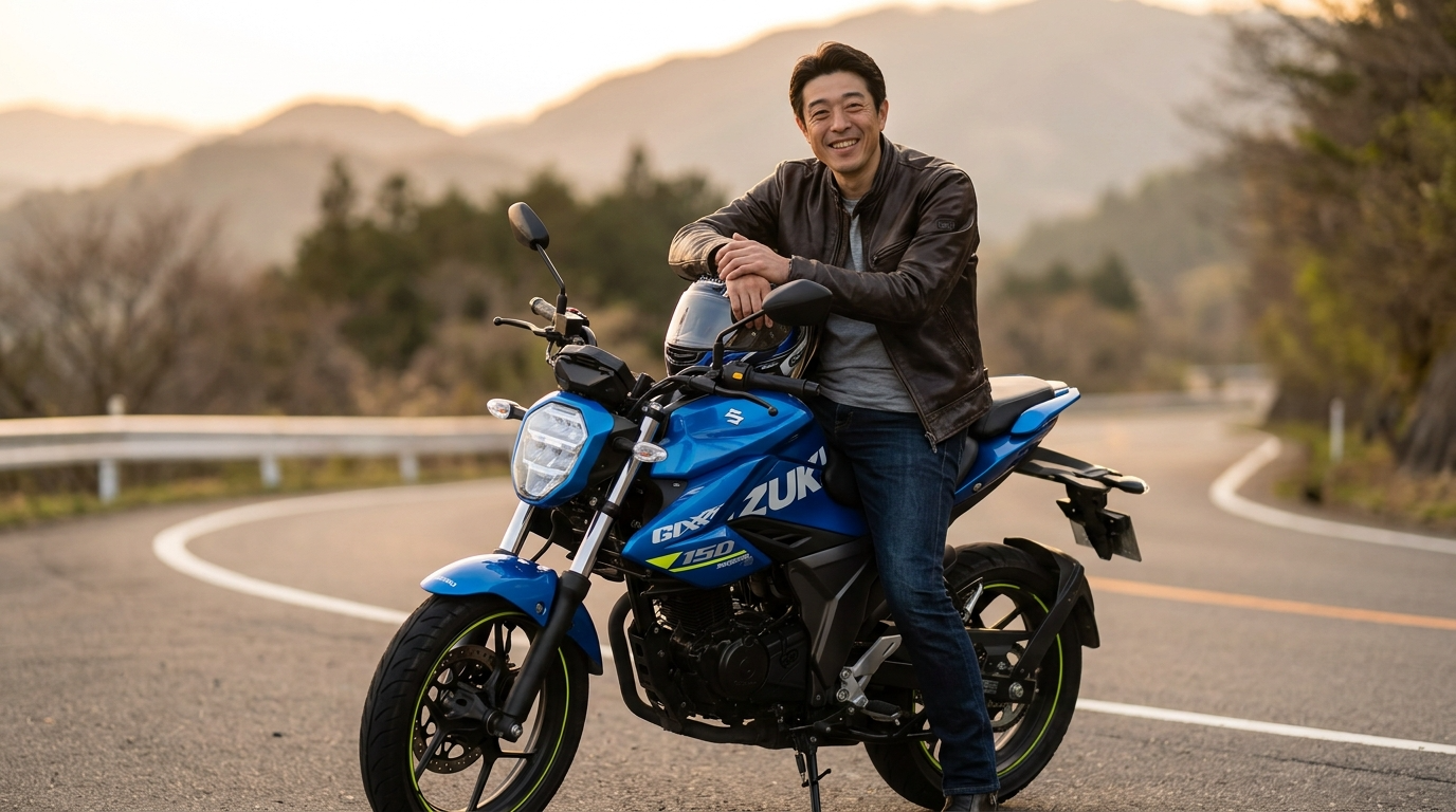 休日のバイクツーリング